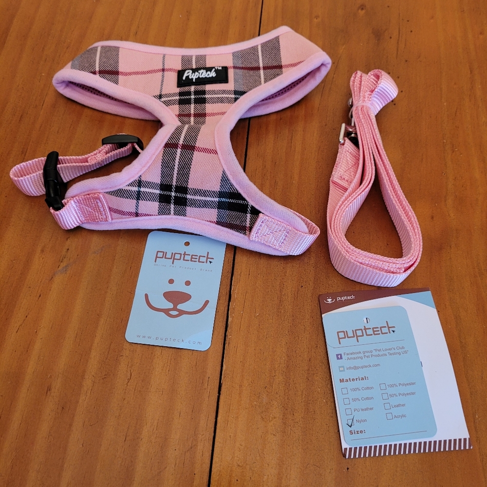 SALE 7 FOR $20 Nwt Puptech Soft Mesh Harness & Leash size Medium